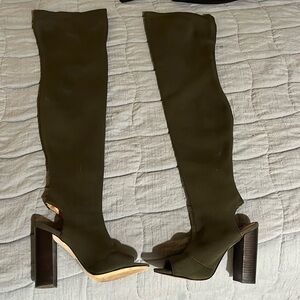 Steve Madden thigh high heels